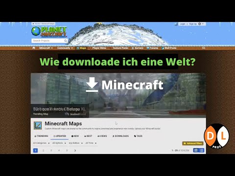 MAP DOWNLOAD/DOWNLOAD for Minecraft JAVA EDITION 1.8-1.19.3 // Tutorial Deutsch/German