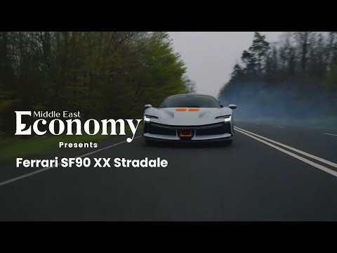 Ferrari unveils new SF90 XX STRADALE, a race car with a license plate.