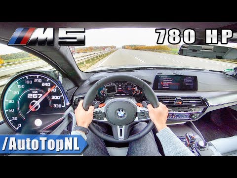 780HP BMW M5 F90 4.4 V8 BiTurbo Elmerhaus AUTOBAHN POV by AutoTopNL