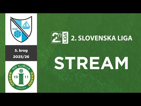 Jadran Dekani - Ilirija 1911 | 5. krog 2#SNL 2025/26  | STREAM