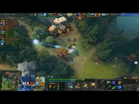 OG vs Evil Geniuses - Game 2 - MDL LAN LB Final - LD & Merlini