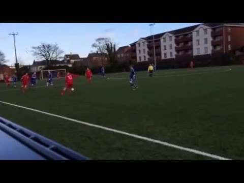 O'Shaughnessy - GOAL! 64min vs Bangor Swifts III - 30/01/16