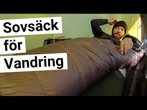 SOVSÄCK FÖR VANDRING - Komplett Guide [Test av lätt 3-säsongs sovsäck för vandring i fjäll & skog]