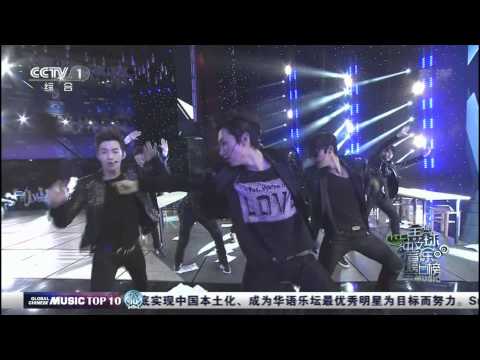 140323 Super Junior M - Swing (嘶吼) @ CCTV The Global Chinese Music List [1080P]