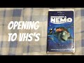Opening To Finding Nemo Buscando A Nemo 2003 VHS US Spanish Copy