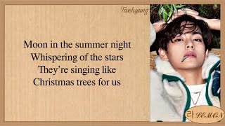 BTS V Christmas Tree Lyrics Our Beloved Summer (그 해 우리는) OST Part.5