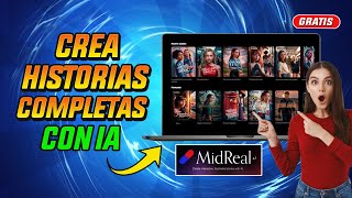 Crea Historias Increíbles en Minutos con MidReal AI 🚀 Paso a Paso