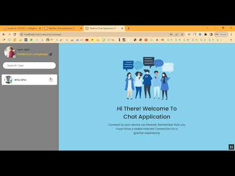 Multi Member Live Chat APP in PHP Application Projects
