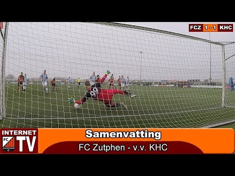 Samenvatting FC Zutphen - KHC (1-2)