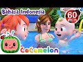 Aku Suka Berenang CoComelon Bahasa Indonesia Lagu Anak Anak Nursery Rhymes