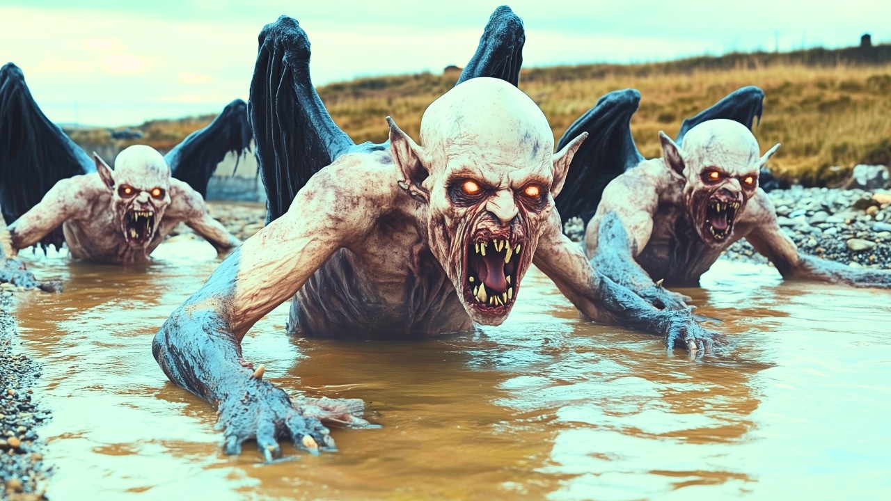 A VERDADEIRA HISTÓRIA DOS 4 ANJOS CAÍDOS Acorrentados no Rio Eufrates vai deixar você CHOCADO!