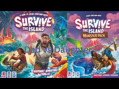 Dad vs Daughter - Survive: The Island - Monster Pack