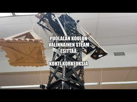 Puolalan yläkoulu STEAM Junior kohti korkeuksia 2023