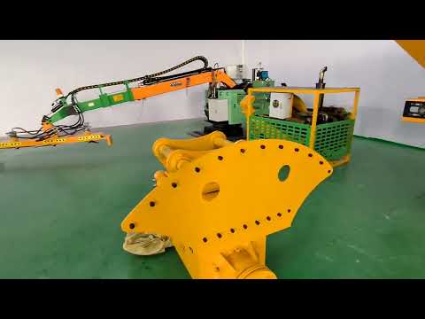 Rope saw for rock excavation with double saw blades for mines Rock cutting machine blade saw for min