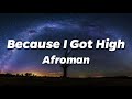 Afroman - Because I Got High (Lyrics)
