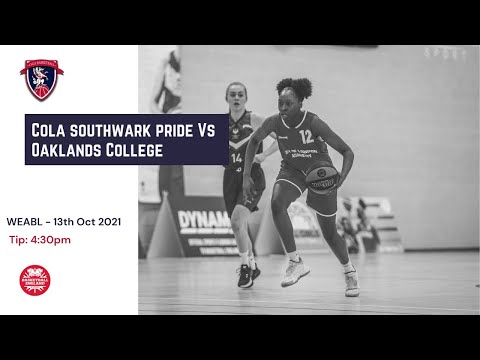 WEABL: CoLA vs Oaklands College - 13.10.2021