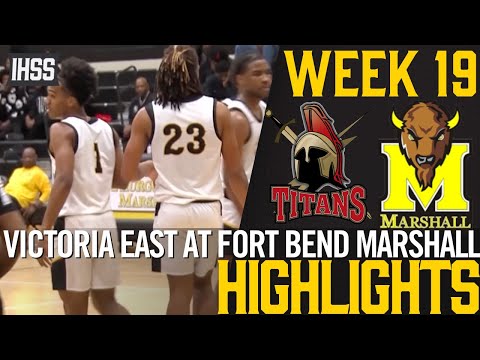 Fort Bend Marshall Dominates Victoria East 99-26 | High School Basketball Highlights