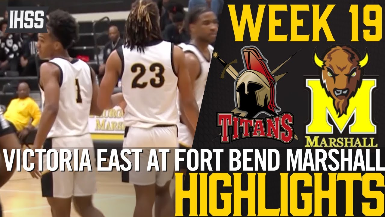 Fort Bend Marshall Dominates Victoria East 99-26 | High School Basketball Highlights