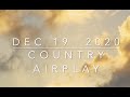 Billboard Top 60 Country Airplay Chart Dec 19 2020