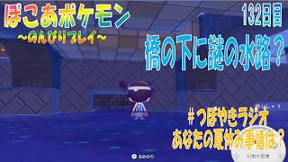【ぽこあポケモン】１３２日目「きょうのチャレンジ～橋の修繕～大冒険気分？」（つぼやきラジオ 43:55 頃～ ）