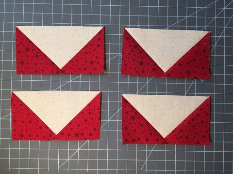 Easy No Waste Flying Geese Quilt Block Tutorial