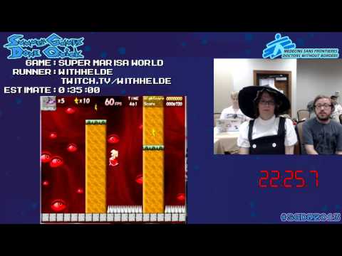 Withhelde's Super Marisa World run at SGDQ 2013
