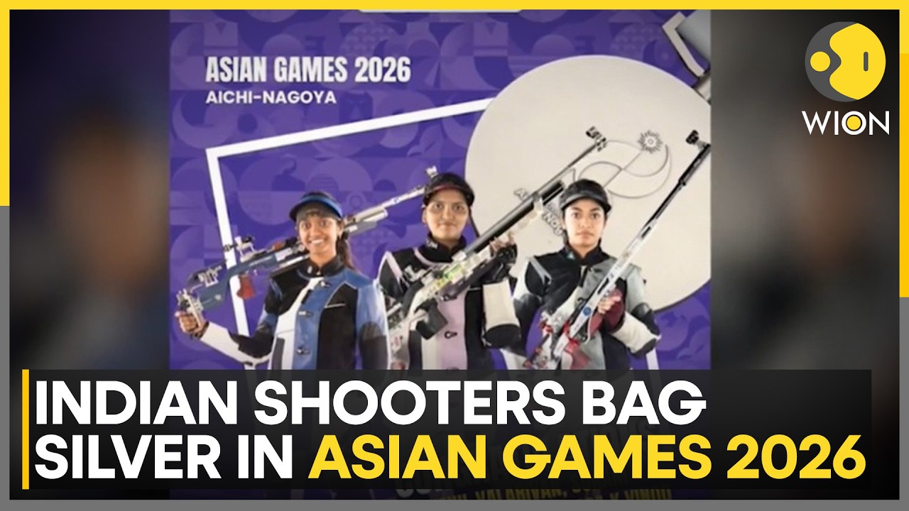 Asian Games 2026: Elavenil Valarivan, Sonam Maskar & Vidarsa Vinod Secure Silver | WION