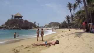 preview picture of video 'playas cabo san juan del guía del 04 al 09 de julio 2014'