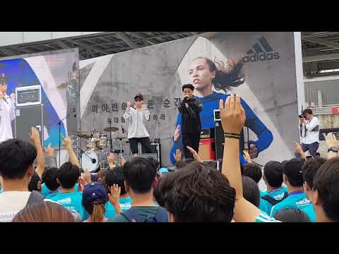 [170910 아디다스 마이런] 김효은 창모 워럽 직캠