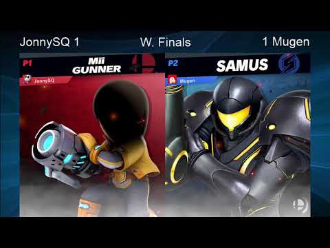 CWA Wifi Weekly 21 - JonnySQ (Mii Gunner) vs Mugen (Samus) Winners Finals