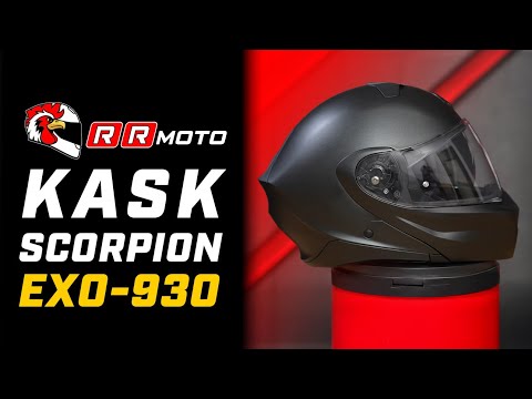 SCORPION EXO_930 EVO _ kask motocyklowy z odpinaną szczęką