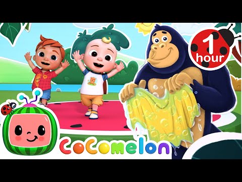 Down in the Jungle | Dance Party | CoComelon Nursery Rhymes & Kids Songs