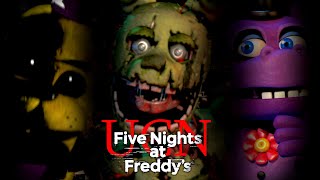 [ULTIMATE CUSTOM NIGHT] FIVE NIGHTS AT FREDDY&#39;S JUMPSCARES! + Mr. Hippo&#39;s speech!
