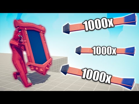 GARDEN OF BANBAN MIRROR SHIELD vs 1000x OVERPOWERED UNITS - TABS | Totally Accurate Battle Simulator