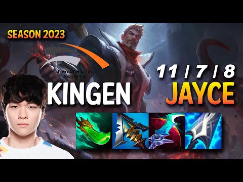 HLE Kingen JAYCE vs SION Top - KR Ranked