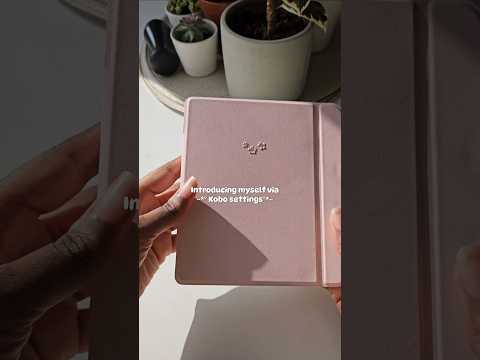 Ich stelle mich über meine Kobo-Einstellungen vor! #ereader #booktok #kindle ##kobolibracolour