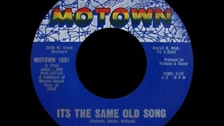 [1965] Four Tops ∙ It's the Same Old Song