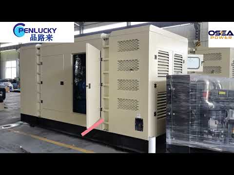 Baudouin 600kW silent box diesel generator set BY OSEA POWER