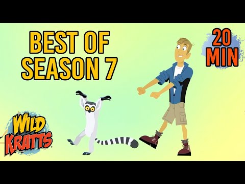 Best Moments from Season 7 | Animals for Kids | Wild Kratts
