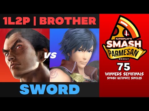 1L2P  Brother vs Sword - Smash Ultimate Singles Winners Semifinals Smash Parmesan 75 - Kazuya vs Chr