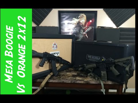 Mesa vs Orange 2x12 Comparison