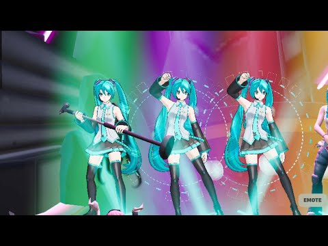 3 mikus singing world is mine