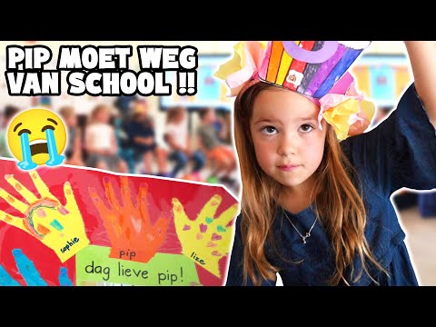 PIP NEEMT AFSCHEID VAN HAAR SCHOOL !! 😢 - De Bakkertjes #723