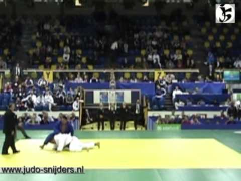 Judo 2008 Levallois: Gankhuyag (MGL) - Jaballah (TUN) [open].