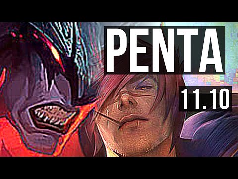 AATROX vs SETT (TOP) | Penta, 800+ games, 900K mastery | EUW Master | v11.10