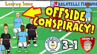 Download lagu ❓OFFSIDE CONSPIRACY❓(Man City vs Arsenal 3-1 Parody - 2017) mp3