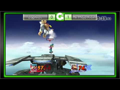GEEK'D UP SMASH! #37 - Losers Semis - Zaphros VS Mr. Mojo Risin'