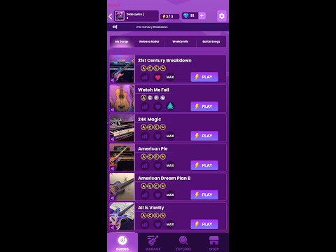 Unity UI Toolkit Demo: Casual Music Game UI Showcase