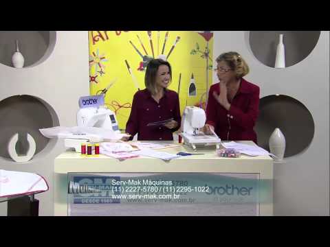 Mulher.com 18/03/2013 Cissa Mesquita - Bordado Inglês Redwork