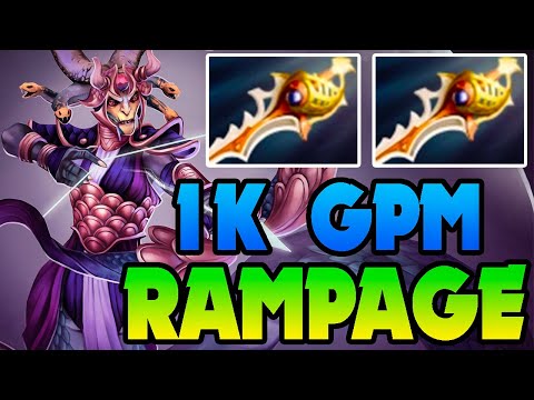 Medusa Dota 2 Rampage - 2x Divine Rapier Medusa Guide Set Fast Farm Safelane Build Gameplay 7.33